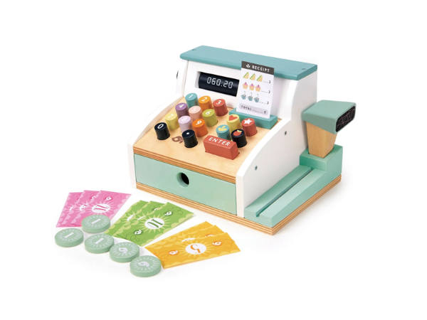 Tender Leaf Wooden Cash Register