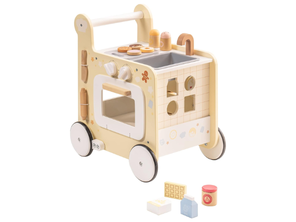 Robotime Wooden Baby Walker